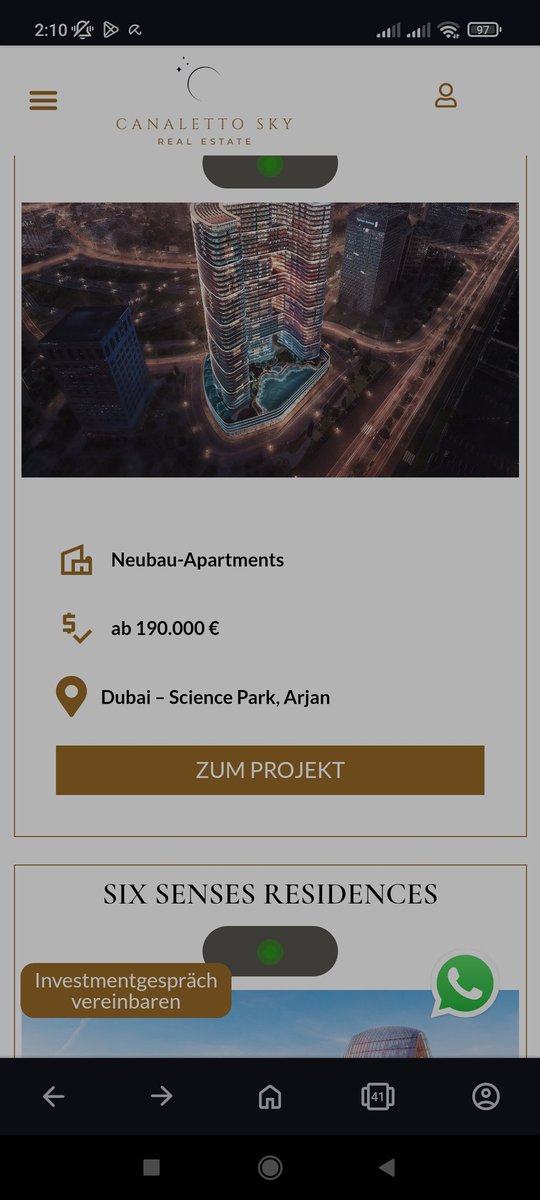 Neubau in Dubai ab 190k - während man hier über 200k bezahlt für 30jahre altes Gebäude 
#dubai #immobilien #thefutureisnow