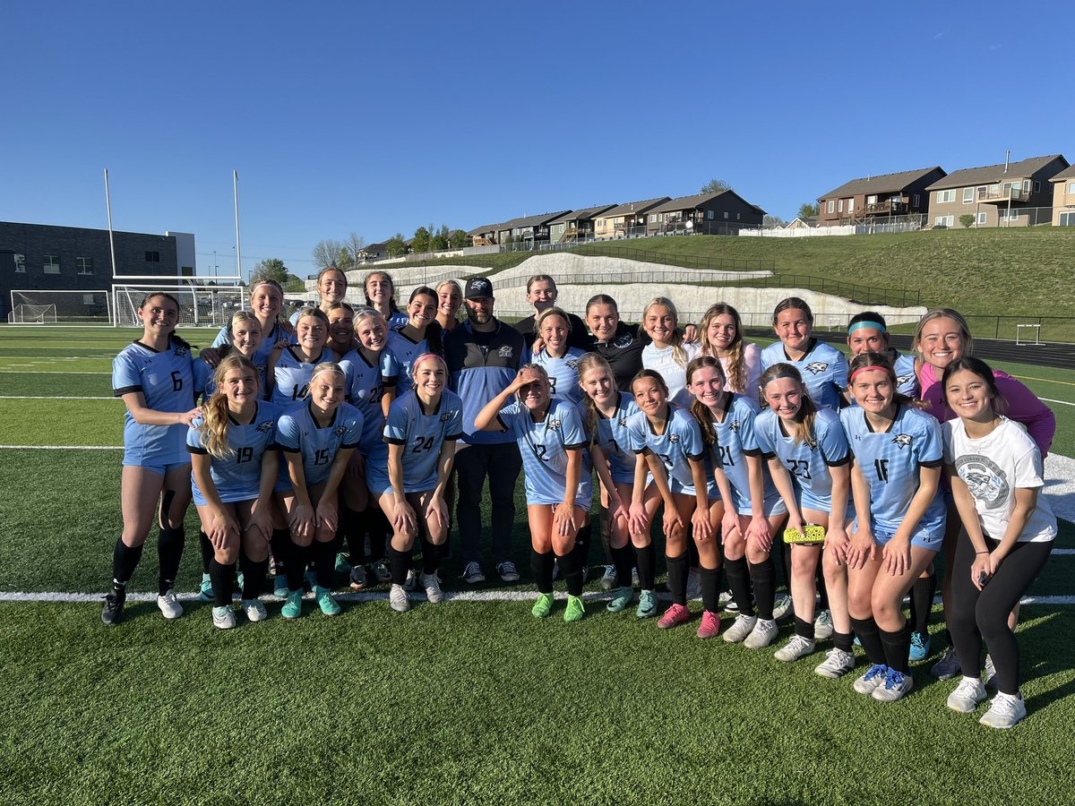 Wolves win 10-0 over Concordia. Ava Spies ⚽️ ⚽️ Kaylee Lake ⚽️⚽️ Kailey Marshall ⚽️⚽️ Ashley Phillips ⚽️ Addy Maxell ⚽️ Skyler Cooley ⚽️ Mia Turner ⚽️ Addy Maxell and Lauren Beaty combined for the shutout 💪 🩵🩵Also a special thanks to our Athletic Trainer, Kyle 🩵🩵