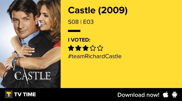 I’ve just watched Castle (2009) #tvtime