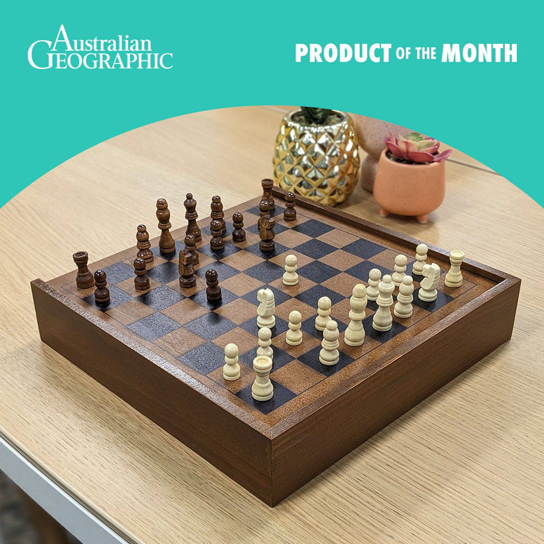 This May, our Australian Geographic Product of the Month is the incredible “QBD 7-in-1 Game Set”! 🤩♟️ Enjoy hours of family fun and entertainment with this ultimate 7-in-1 game set! Get yours today in-store or online: bit.ly/4b8zLQ8