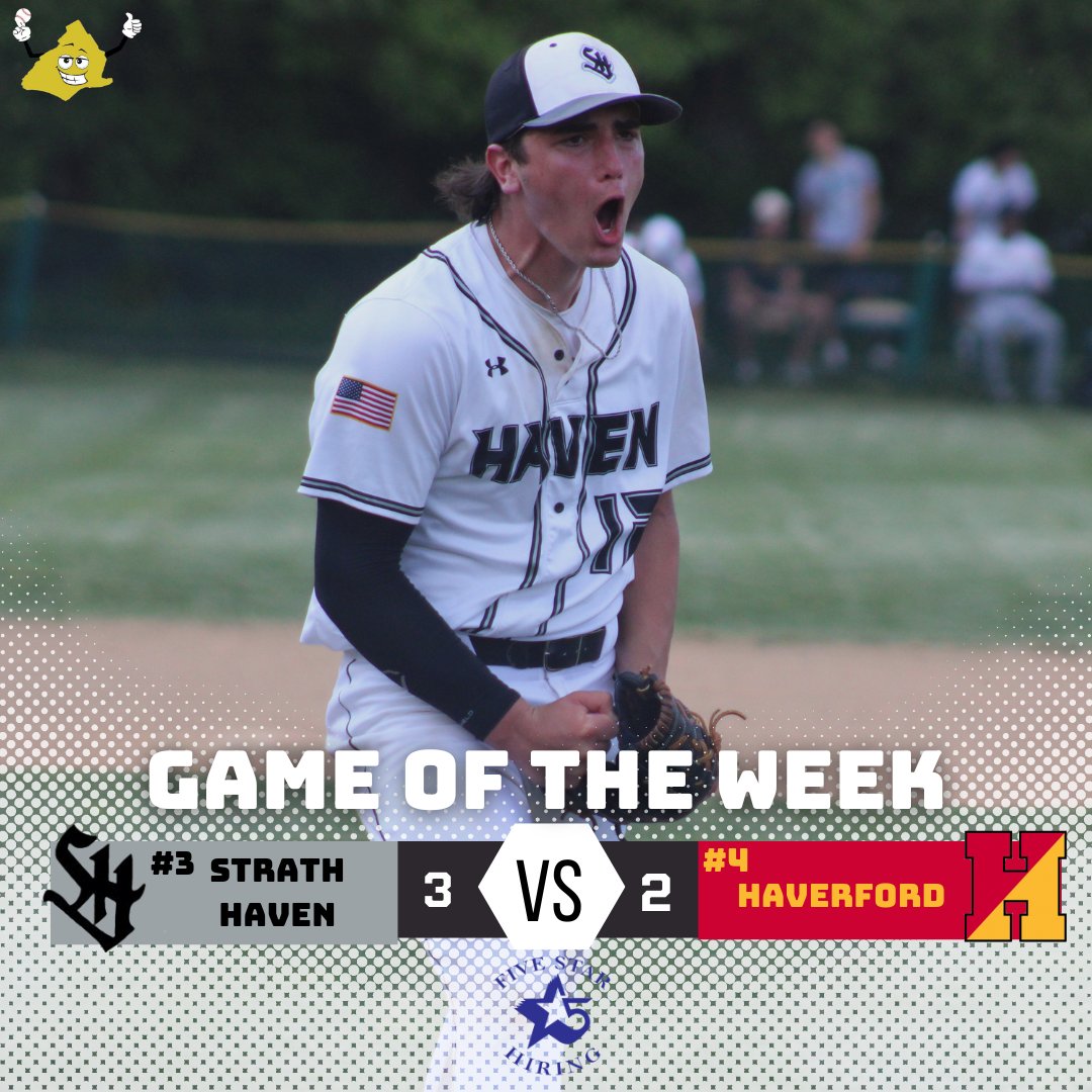 FIRST PLACE IN THE CENTRAL LEAGUE STAYS IN WALLINGFORD 🔥 Luke D'Ancona went six strong innings and Rob Mattai closed it out as the @PanthersSH improves to 9-2 and remains a game up on Lower Merion for first place. Eli Price went 2/3 with the game-winning RBI double in the…