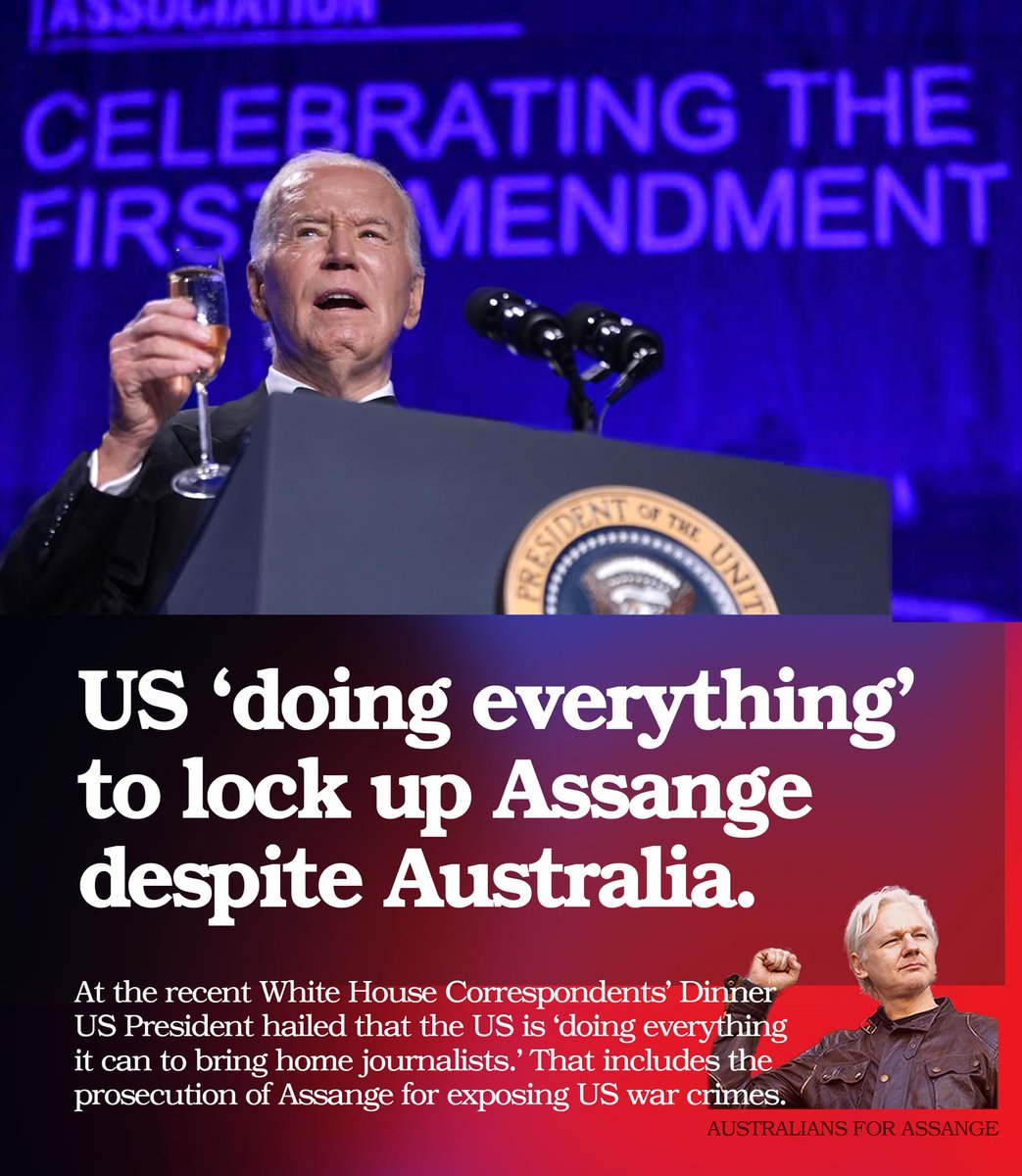 US Press Freedom Shitshow steams ahead. Biden toasted the death of the First Amendment and unprecedented censorship in the land of the once free. Hundreds of dead Palestinian journalists murdered by Israel with US money and Australia's Government request to free Assange ignored.