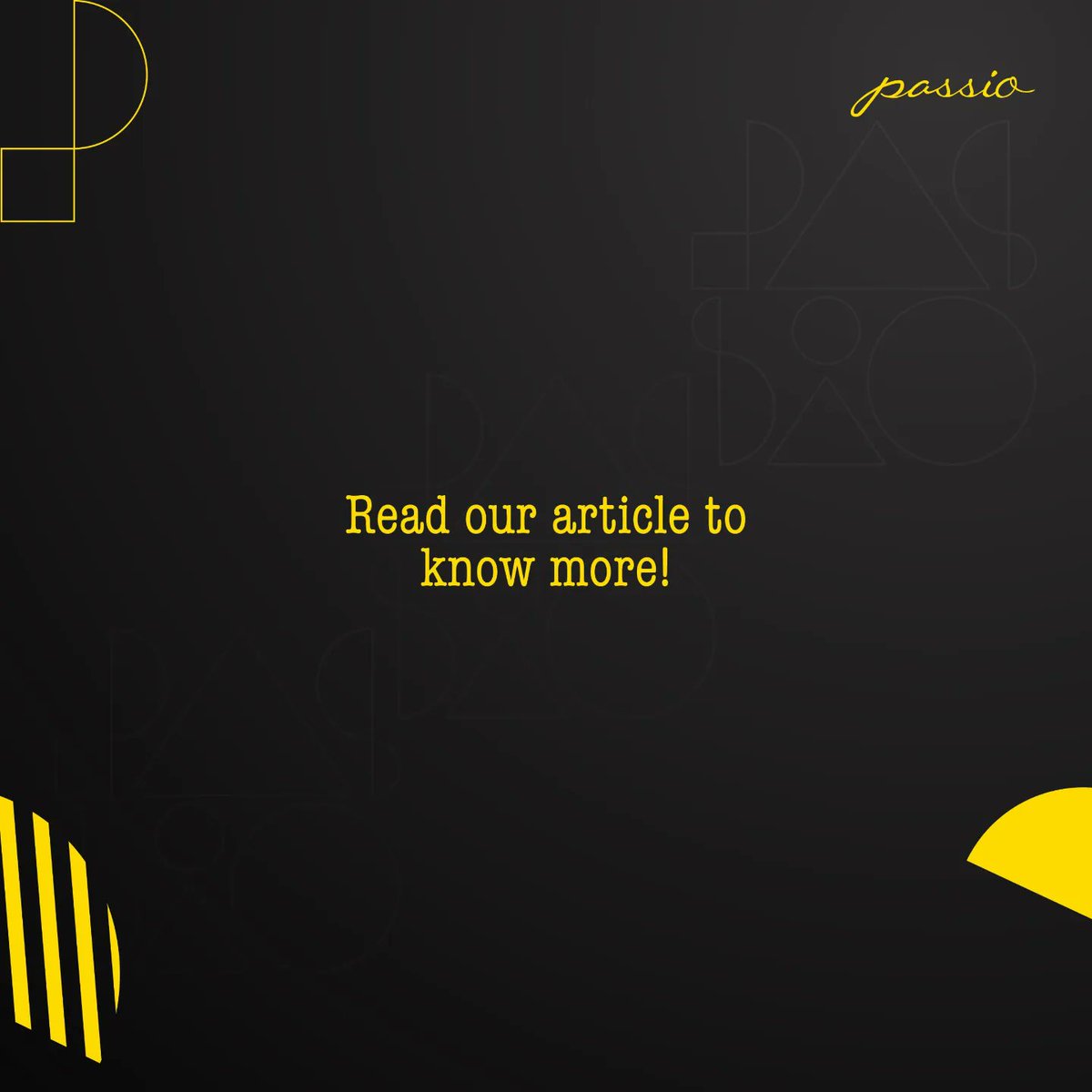 Happy Reading y’all!

linkedin.com/pulse/from-out…

#Passio #PassioMEA #CreativeAgency #Advertising #AgencyLife #AgencyThings #linkedIn #article #outrageousness #creative #advertising