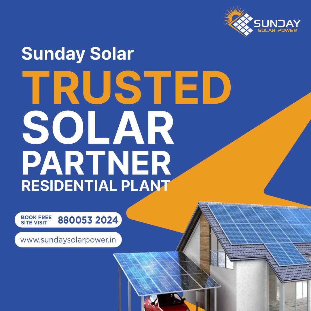 Ab har ghar solar by Sunday Solar Power.

#sundaysolarpower #solarenergy #solarpower #hargharsolar #rooftopsolarpanel #solarpanelinstallation