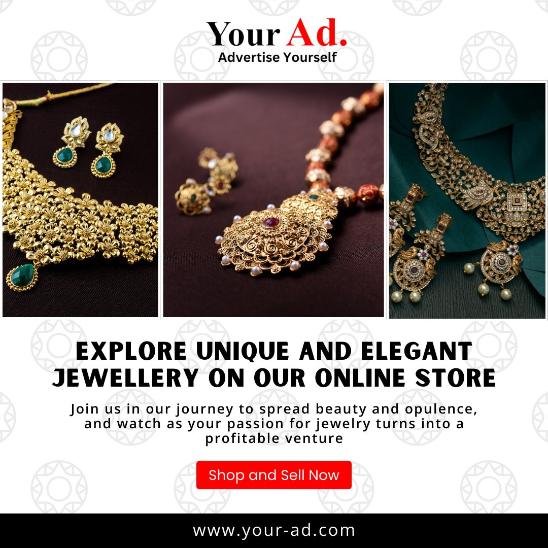 Discover the world of exquisite elegance with our unique jewelry collection. Each piece, a blend of luxury and artistry, is designed to accentuate your beauty. 
.
.
#Jewelry #Elegance #Luxury #Artistry #Beauty #OnlineStore #Fashion #Accessories #Opulence #ProfitableVenture