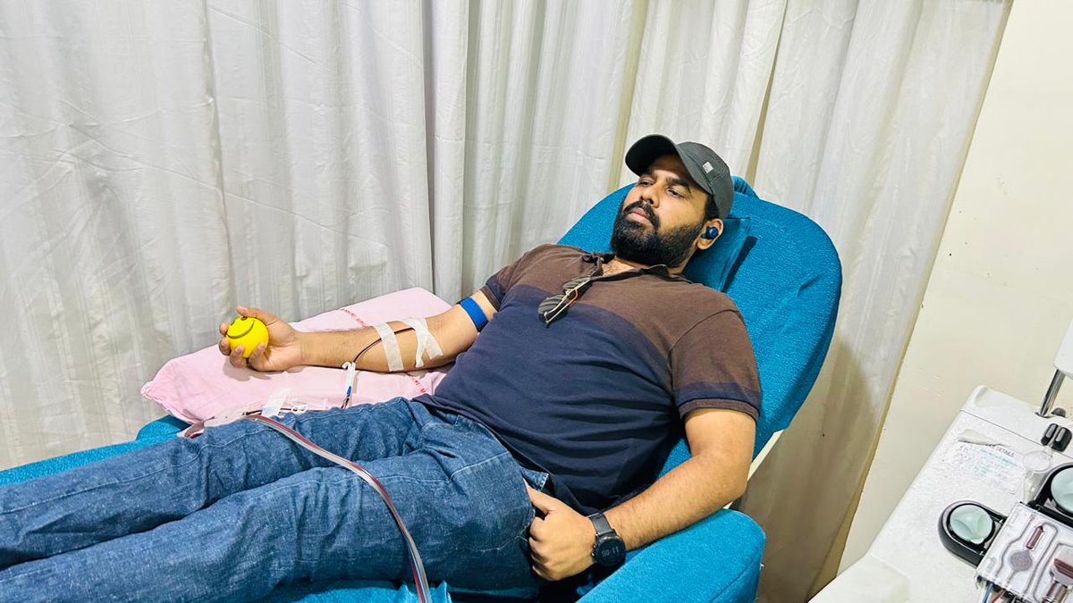 My Big Brother @SingamN Annayya
Donated O+ve Single Donar Platelets for a Cancer Patient in Hyderabad Basavatarakam Cancer Hospital ❤️🥰🤗🤗

Thank You So Much Annayya🙏🏻❤️
#DonateBlood
#SaveLife