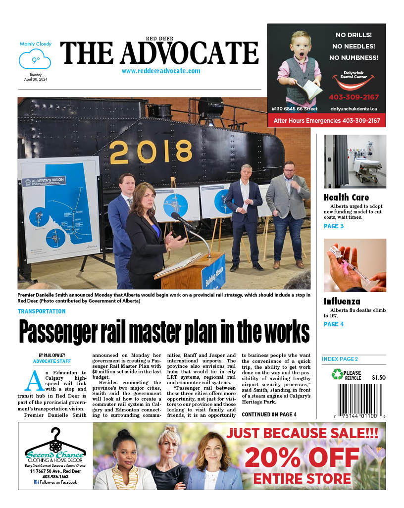 Here's a look at Tuesday's #reddeer Advocate — reddeeradvocate.com/news/alberta-g…