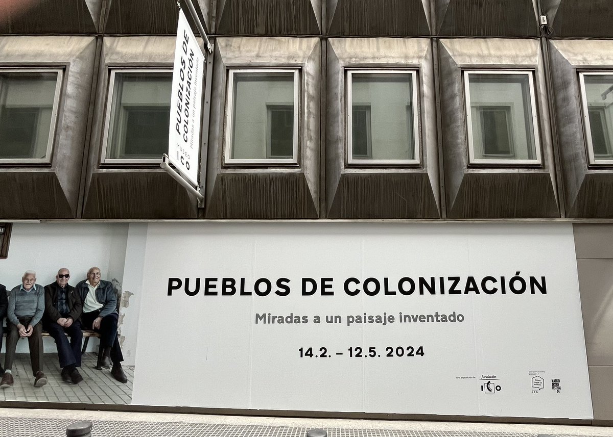 Podéis conocer mucho más sobre los Pueblos de Colonización en la exposición que tiene lugar en el Museo ICO de Madrid hasta el 12 de mayo 2024. @museoico