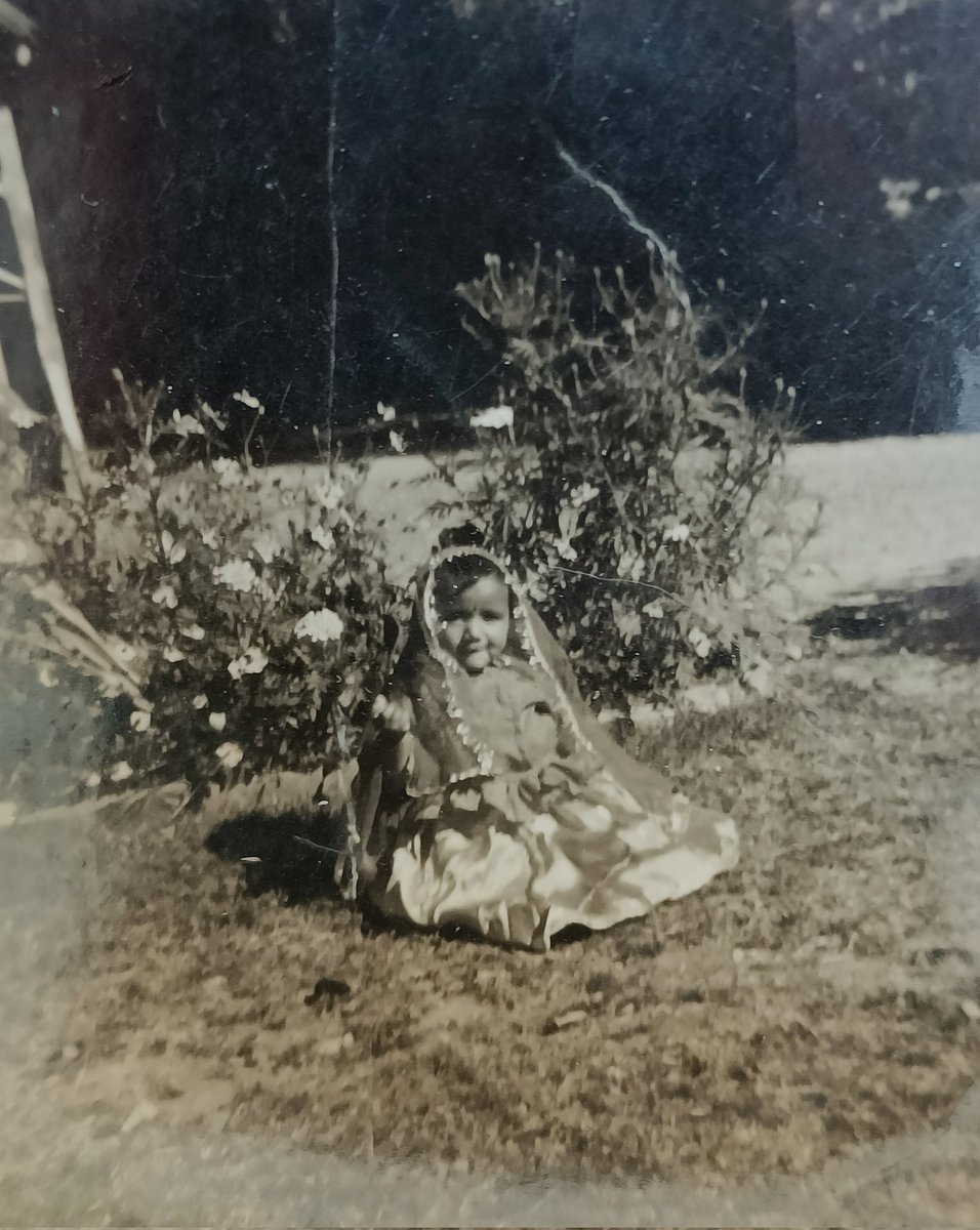 First birthday, Nainital. Mom was principal of Birla Girls School so this was in the garden of the allotted house. Do you have your first bday photos? Share.