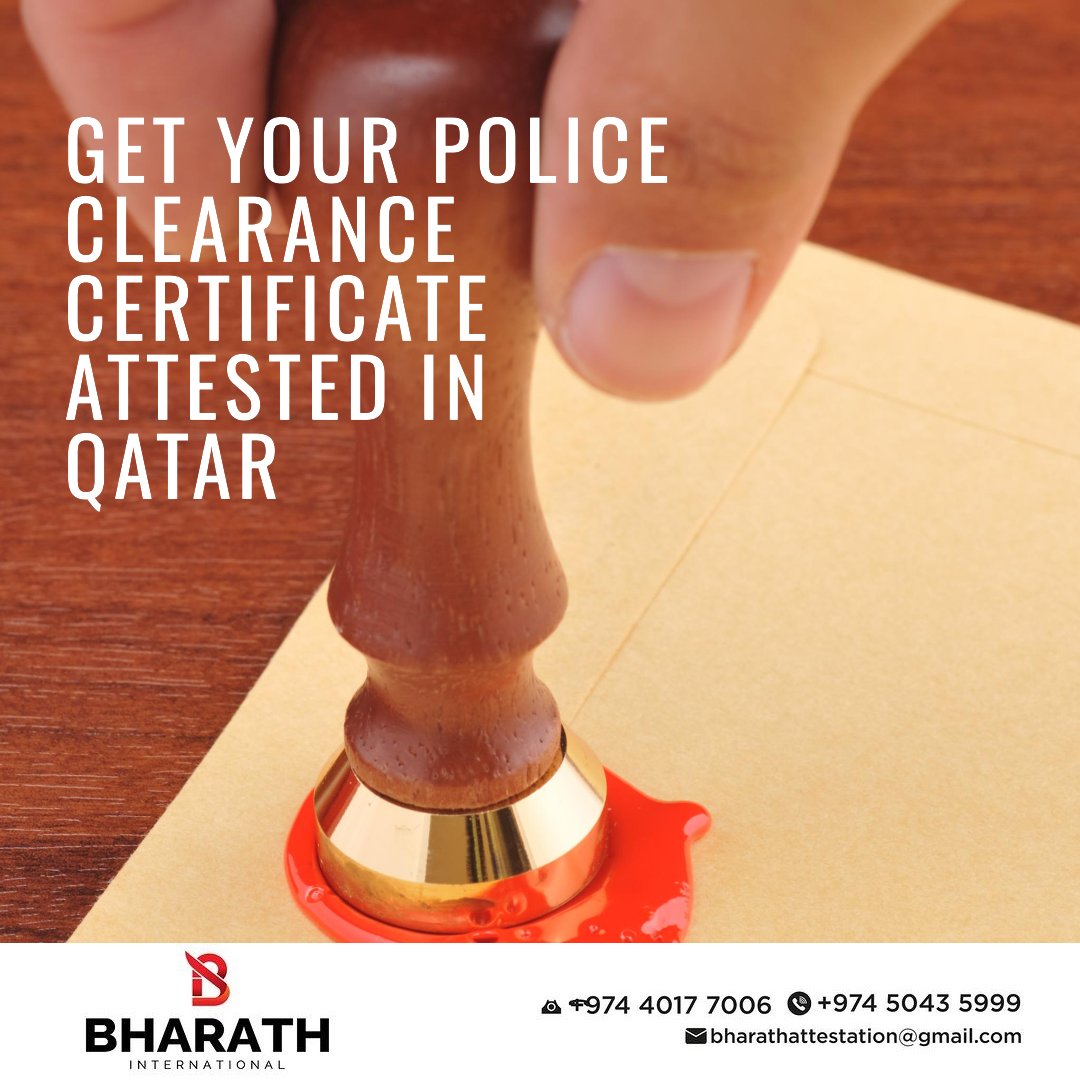 👮Planning a move to Qatar? ✈️ Don't forget your attested Police Clearance Certificate!  #PoliceClearanceCertificateAttestationInQatar @NewIndiaAttestation can help you get it done fast & easy. #QatarVisa #DocumentAttestation #Relocation