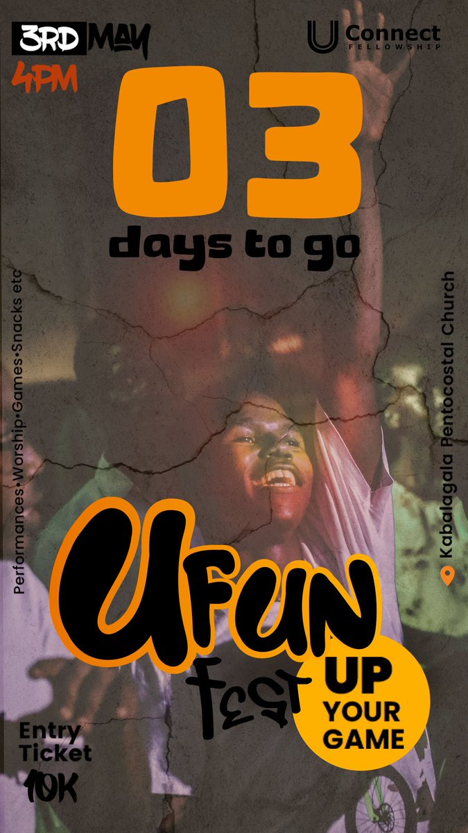 3 DAYS TO GO. 
#UFunFest24 #UpYourGame 
#Uconnect