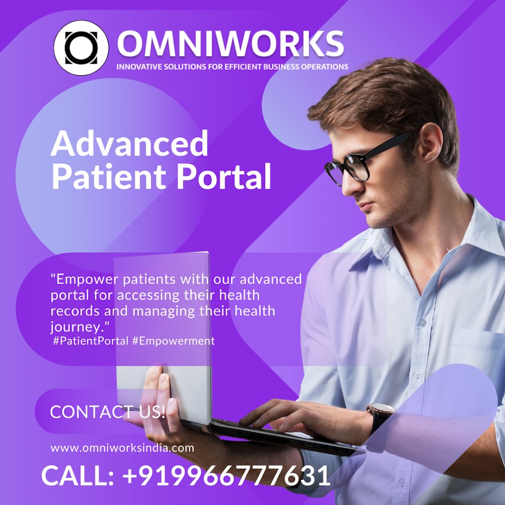Advanced Patient Portal #PatientPortal #Empowerment - omniworksindia.com