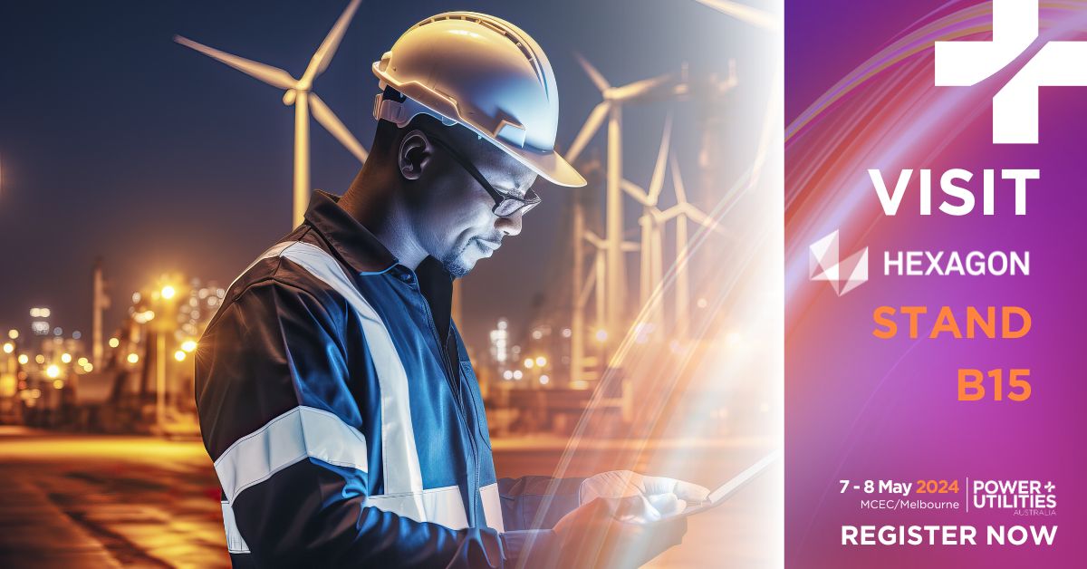 Hexagon is a global leader in digital reality solutions, combining sensor, software and autonomous technologies. 

Register FREE to meet the team next week: buff.ly/3Q72Nrg 

#PowerUtilitiesAustralia #PUA2024 #energy #power #utilities #netzero #renewableenergy #hexagon