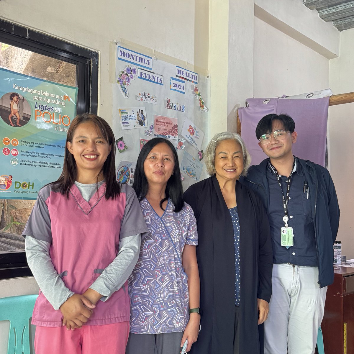 haru_potter's tweet photo. Internship 4.5/8: Community, Health Center 🏞️

Saur much luv Pacdal/Mines View health centers huhu. Tysm po sa experience, Dra. Tabo-oy! 🙂‍↕️ https://t.co/RN4SwUcCFv