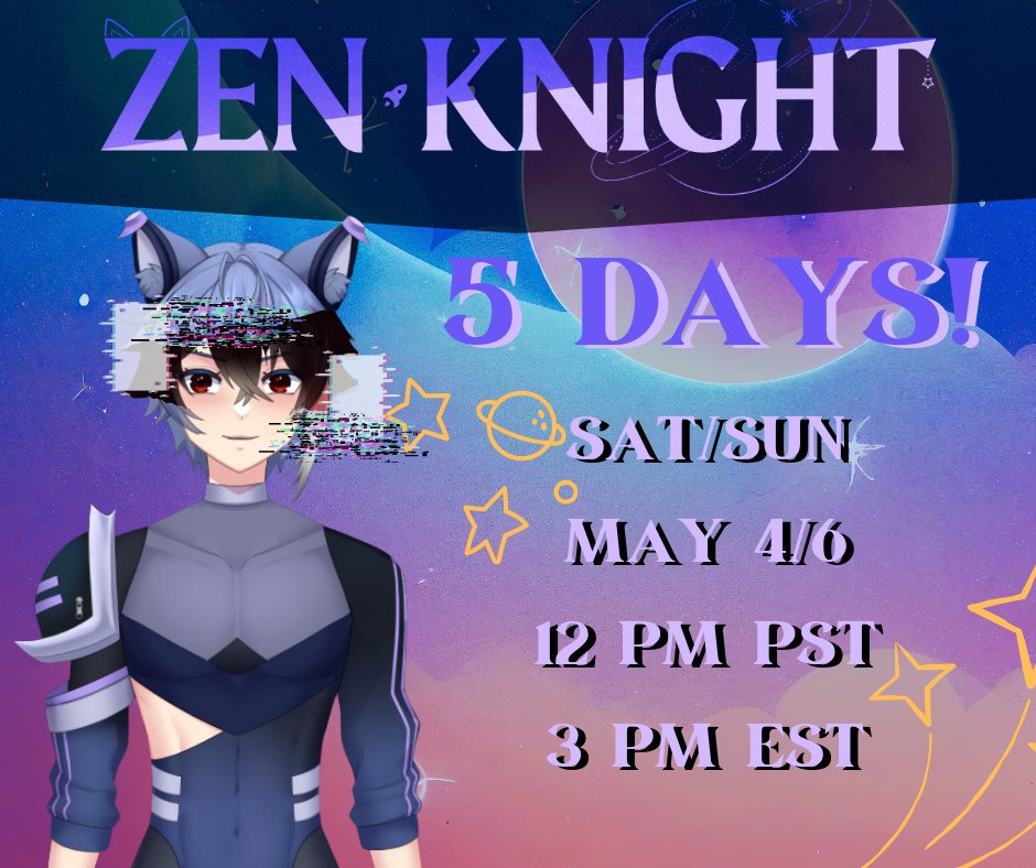 Attention everyone!! We are only 5 days away from 2nd Anniversary stream!! W̵͚̽ê̸̺ ̶̀͗g̶̋̕o̷̎̋t̴̿͝ ̵̔͝s̷̀̊ome glitches on the S̍p̶̏͠ȃ̷ce Trash ̊B̷̐͛ȁ̷́rge ̶͛but wê͘'re g̊ó̵nna hav̶̀́e̵͑̌ ̶̉͌ȁ̶ ḃ̸͚̆́͜l̴̡̼̻̺̪̬̠̬̓́͌a̵̛͖͕͐͊̿̚͝s̷̢͔̞̻̩̣͚̈ť̵̢̮̑̏̊́̿̍͘͘ #Vtuber #VTuber楽曲ランキング