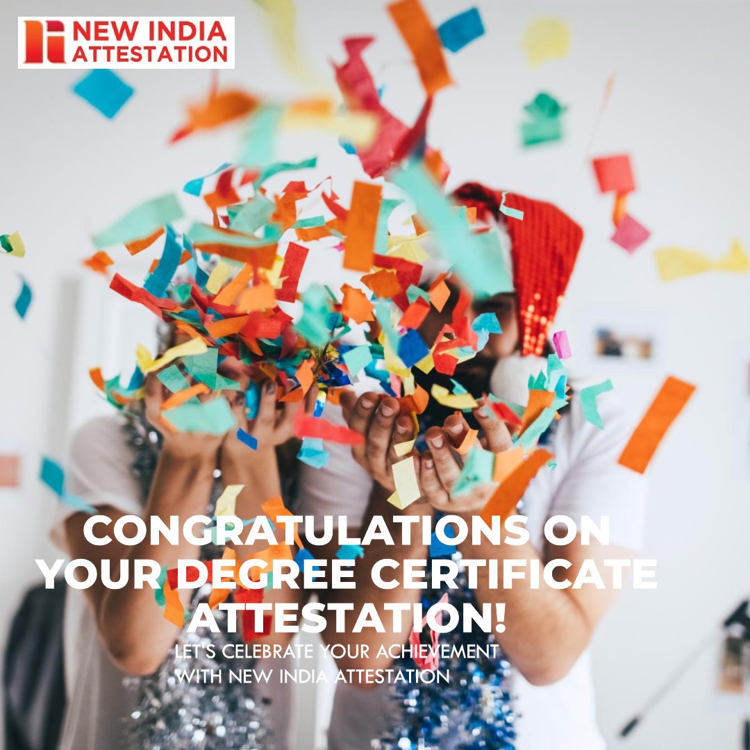 🫰Landed your dream job in Qatar?  Don't miss out - Get your Degree Certificate Attested FAST!  #DegreeCertificateAttestationInQatar with New India Attestation. We make the process smooth & stress-free.  DM us for details!  #QatarJobs #EducationalCredentials #NewIndiaAttestation
