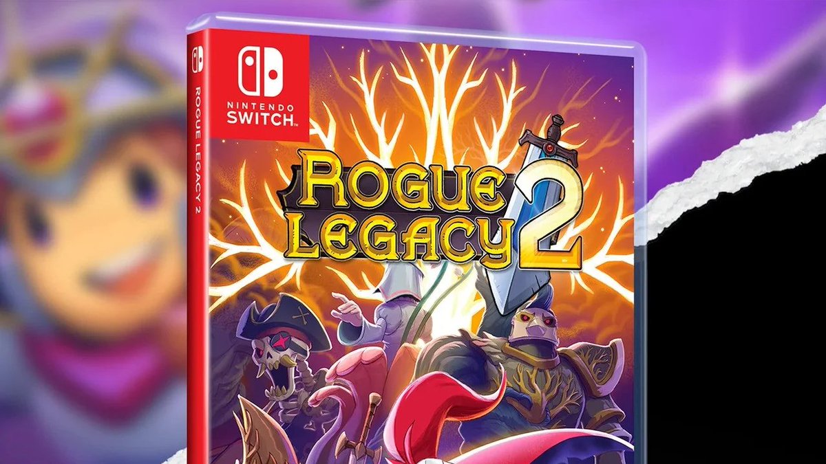 🏰 Get ready for Rogue Legacy 2's Limited Run physical release on Switch! Deluxe edition pre-orders start next week.