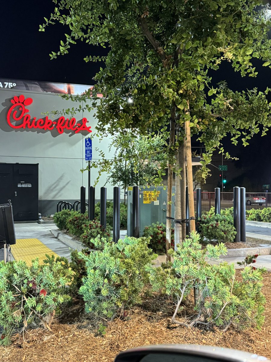 Tales from California. I used to wait twenty minutes in a long line to get my food from this Chick-Fil-A. There’s now absolutely no line and I spent $25 for dinner for me. Alone.