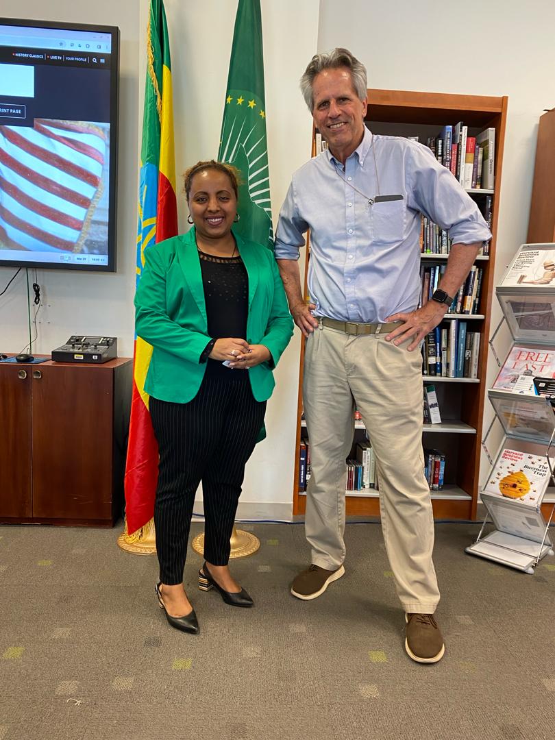 Emebet Demeke, general manager of Mensh Productions, participated in the U.S. Department of State's International Visitor Leadership Program (IVLP) “Edward R. Murrow Program for Journalists: New and Traditional Broadcast Media.” Through this program, Emebet examined the history,