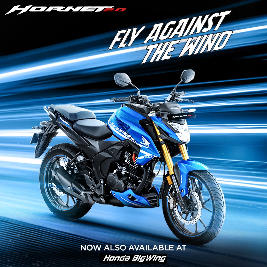 Feel the adrenaline surge as you command the road, turning heads and leaving the ordinary behind. Get set to challenge the wind and ride into the unknown.
For more information, please call on
Sales : 0481-2361900
WhatsApp : 092071 39555
#Honda #ThePowerOfDreams #Hornet