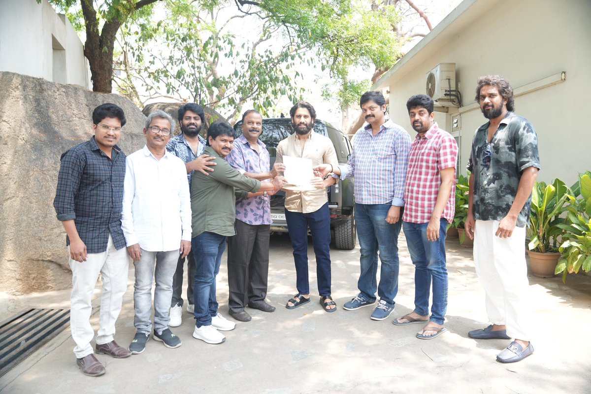 #TFDA Members Invited Yuva Samrat @chay_akkineni for the “Directors’ Day” Event on May 4th at #LBStadium ✨