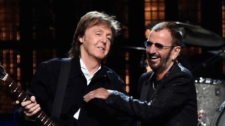 Paul and Ringo at the TV show 'The Night That Changed America', 9th February 2014 #TheBeatles