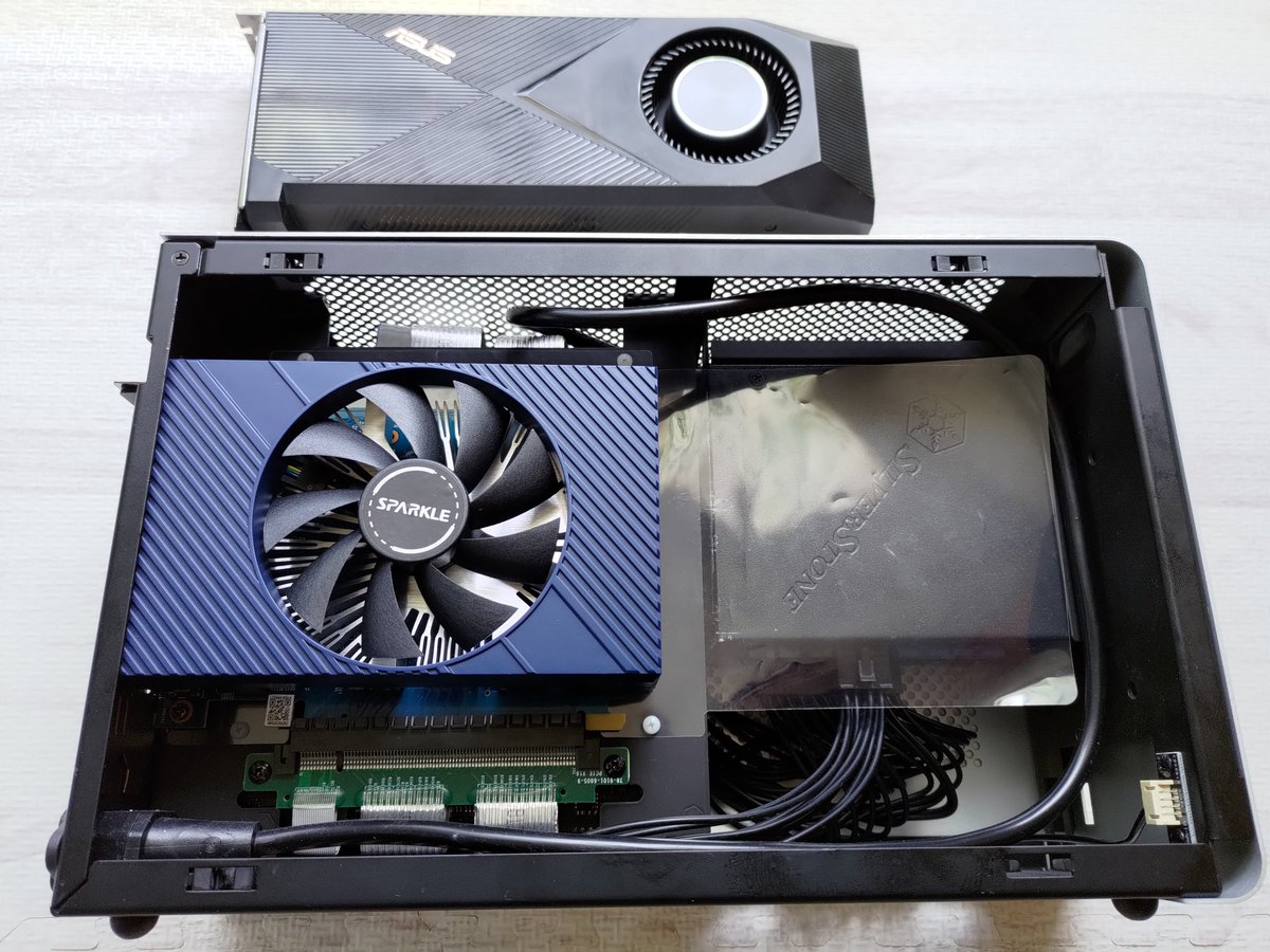 RTX3080Ti TURBO→ Arc A380 ELF