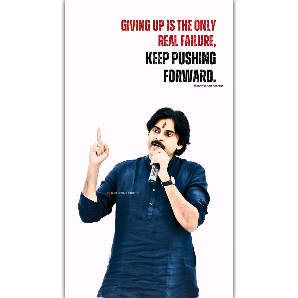 Keep pushing forward ✊✅|

#PawanKalyan #PawanKalyanForPithapuram
#VoteForGlass #janasena #janasenaparty  #janasenani_quote #janasenani 
#inspiringquotes #motivation