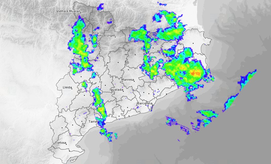 #MÉTEO | Bon dia! 🌦️ Aquest dimarts el temps encara es mantindrà insegur amb un matí de cel cobert i possibilitat d'algun ruixat puntual. A la tarda s'obriran clarianes i la temperatura començarà a normalitzar-se. #Badalona 📡imatge radar 7:00h @meteocat