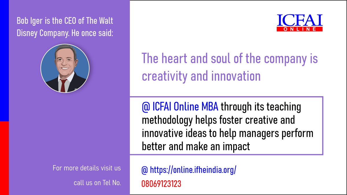 ICFAI Online MBA through its teaching methodology helps foster creative and innovative ideas to help managers perform better and make an impact

Know more @ online.ifheindia.org

#eLearning #LearningSimplified #ICFAIOnlineMBA #Businessideas #skills #ManagerialSkills #IFHEIndia