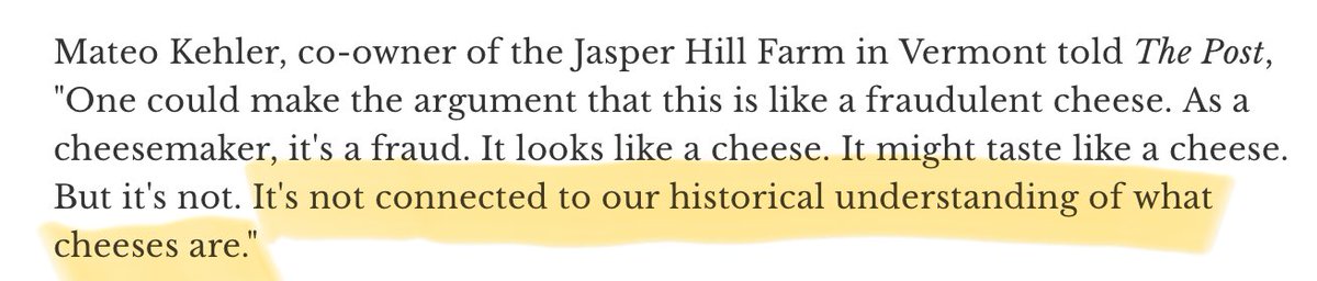 Vegan cheese: nominated for a cheese award. Dairy industry: 'Have y’all ever heard of this guy, Saul Kripke?'