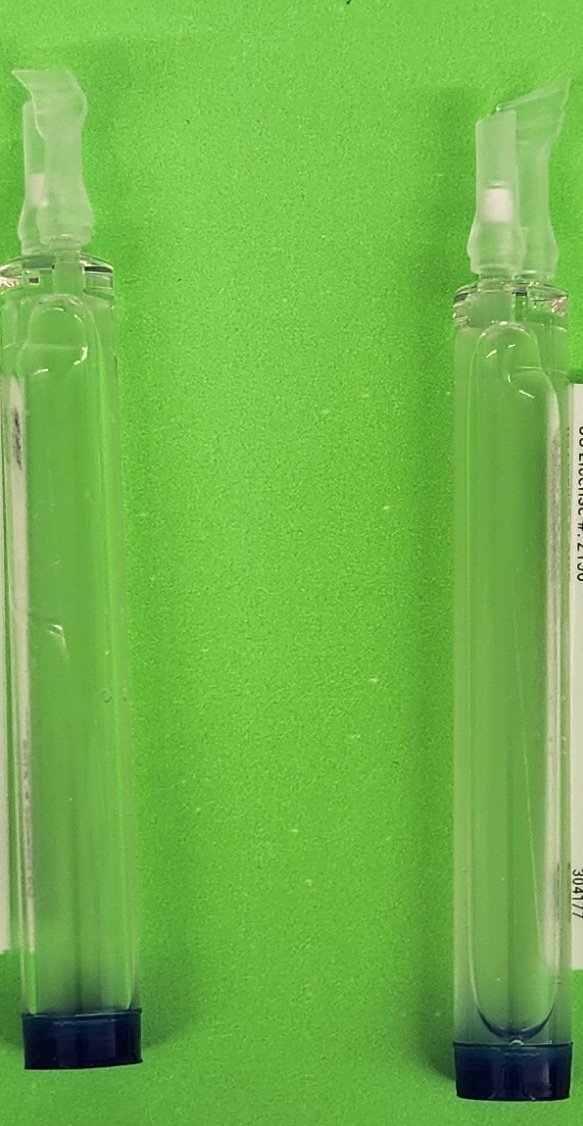 This is what a CAR-T infusion ampule set looks like. The science is phenomenal! #PathTwitter #celltherapy #transfusionmedicine