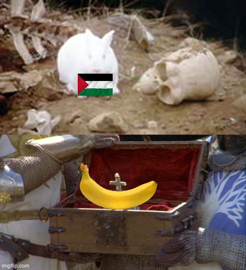 “That rabbit’s dynamite!” #ucla #banana #bananas #memes #meme #memesdaily #politicalmemes #politicsmemes #AmYisraelChai #IsraelFightsBack #IsraelPalestineConflict #GazaCity #Israel #HamasisISIS #Gaza #IsraelUnderAttack #hamas #hezbollah #pallywood #palestine #palestinian