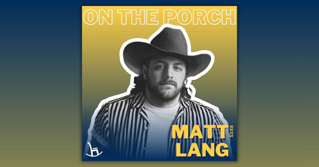 [On The Porch S3:E8] Nous sommes sur le Front Porch with Matt Lang: lttr.ai/ASBwe

#CountryMusic #CanadianCountryMusic #CanadianMusic #FrontPorchMusic