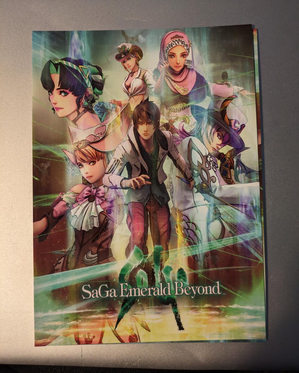 Checked out the SaGa Emerald Beyond collab at @tsunscoops. The two flavors are Mr. S’cellent Lemon Meringue Pie (lemon pie + marshmallows) & Emintrald Wave (mint with brownie and cookies.) Looking forward to playing the new game. My faves are the original GB ones! #SaGaScoops
