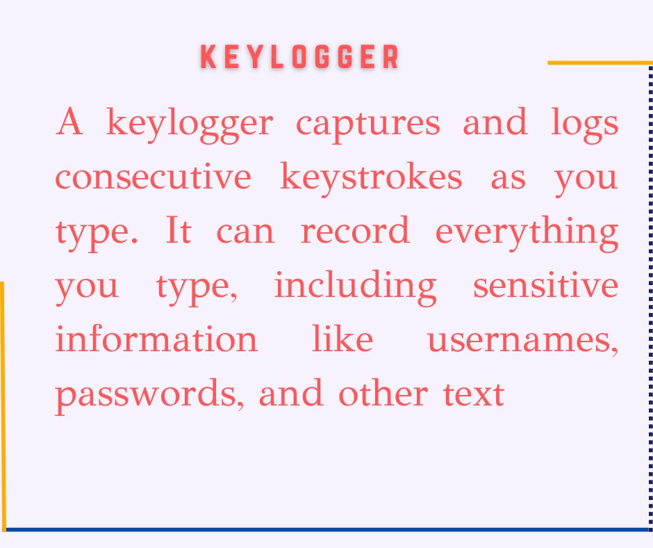 Keylogger?

#CyberSecurityTraining #CyberAttack #cybersecurity #cybersecurityawareness #cybercrime #cyberfraud