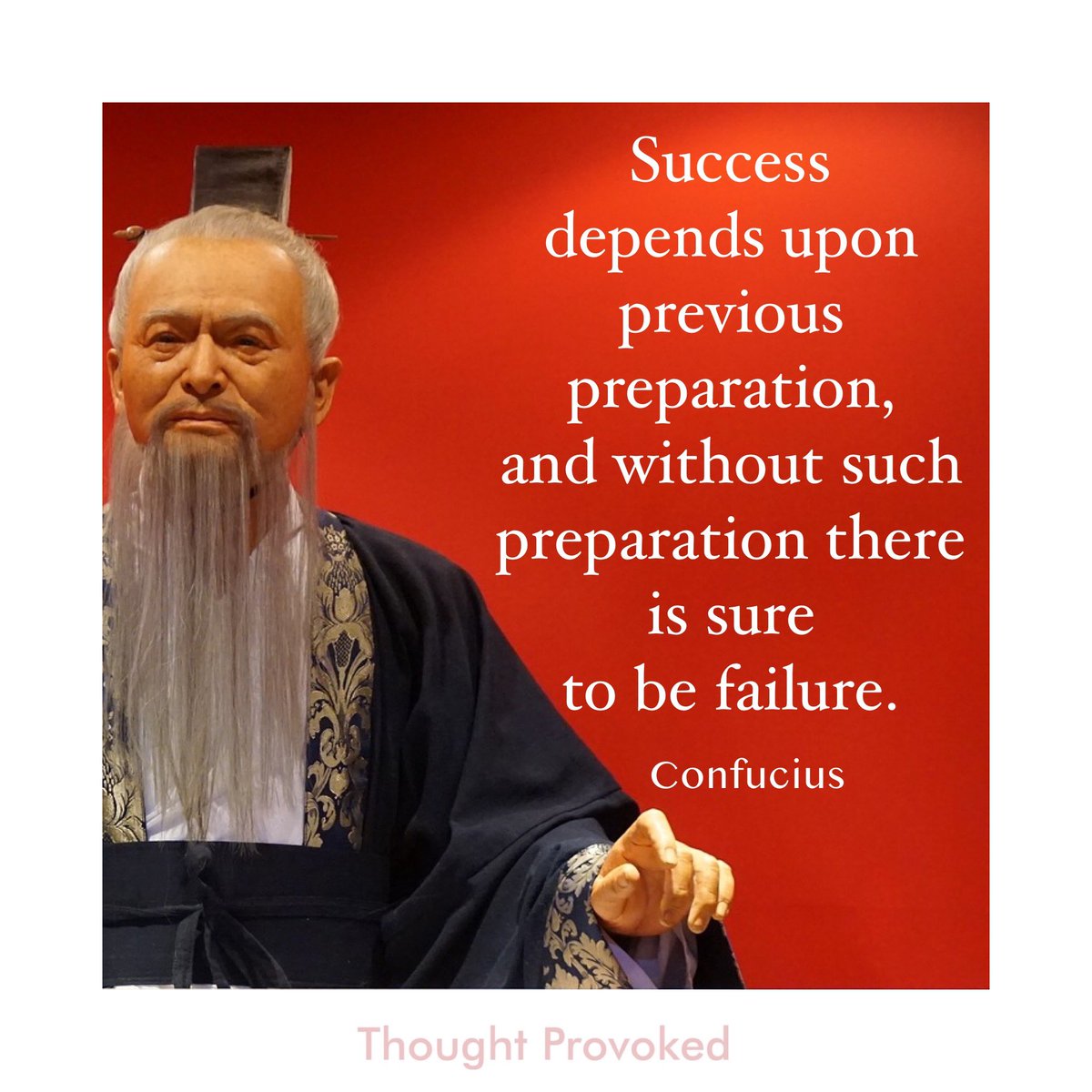 Success depends on previous preparation... #quote #IQRTG