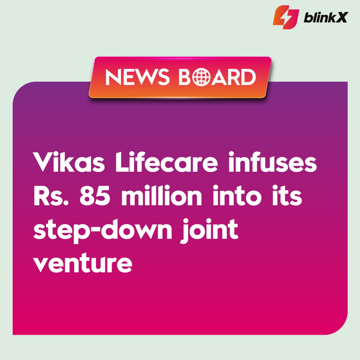 This investment aims to support the establishment of a smart gas meter manufacturing plant in NOIDA, Uttar Pradesh.

#vikaslifescience #lifescience #industry #investment #JV #jointventure #partnership #capital #stocks #stockinfocus #StocksToBuy #federal #bseindia #nseindia