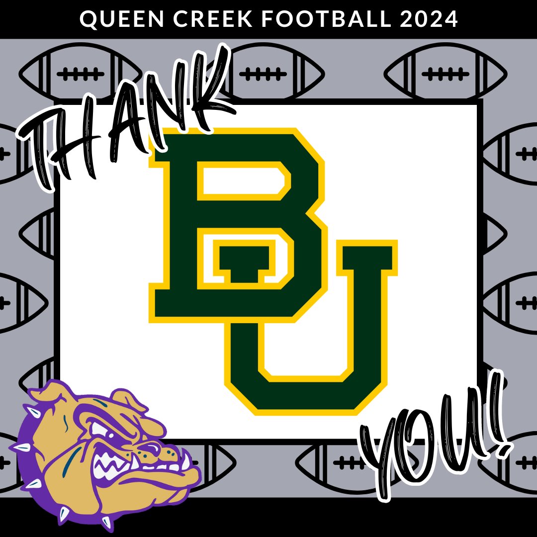 Big thanks to @CoachJLAnderson for stopping by the Creek! @BUFootball