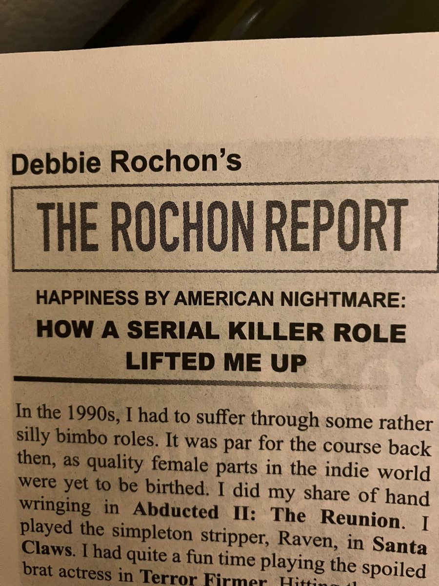 Thank you for the highly esteemed Honorable Mention placement in @RondoAwards Best Column category #TheRochonReport for #VideoscopeMagazine also congrats to @Svengoolie for taking home best horror host again this year! Thank you for voting!