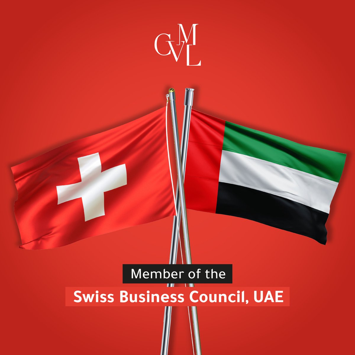 cvmlmea's tweet image. CVML🇦🇪🇫🇷 has joined the Swiss Business Council UAE🇦🇪🇨🇭! We&apos;re excited to strengthen ties and collaborate globally. Here’s to new connections in the vibrant Swiss community! 🤝 #CVML #FrenchLawFirm #SwissBusinessCouncil #UAE #Dubai
