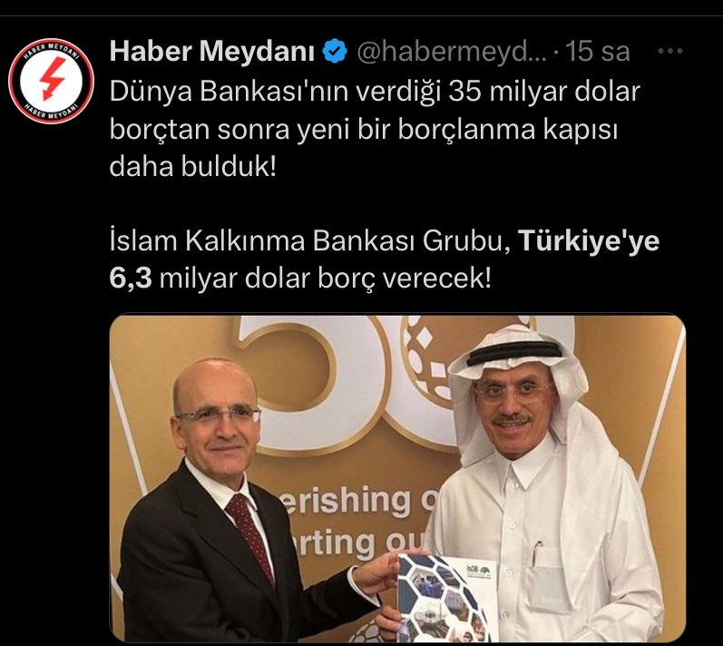 Dış ülkelere ve mültecilere yardım ede ede, biz yardıma muhtaç olduk..