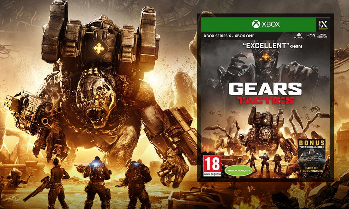 🔫 Gears Tactics sur Xbox passe à 2,49 € chez Fnac 👉 chocobp.com/5h9ld0 📅Récap des offres du jour 👉 chocobp.com/vsahzl