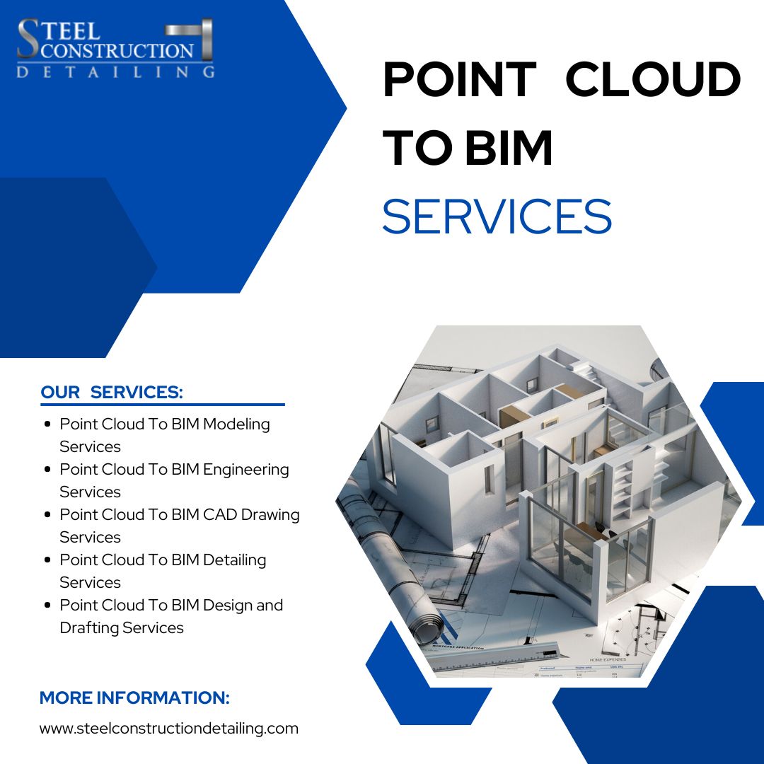 Are you looking for reliable #PointCloudtoBIMServices to enhance your #constructionprojects? Look no further than #SteelConstructionDetailing! Based in the #UnitedStates

Url: bit.ly/49w60Hy 

#PointCloudToBIMModelingServices #PointCloudToBIMEngineeringServices