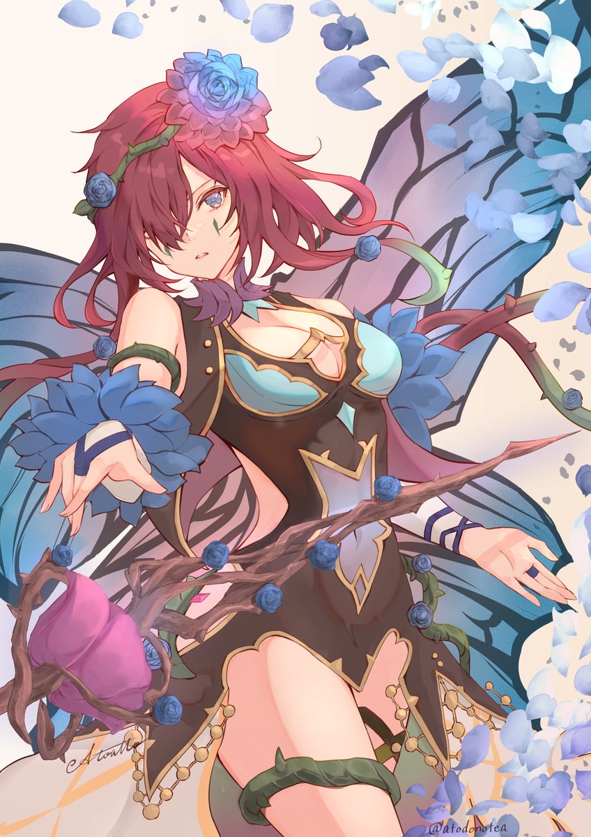 skeb.jp/@atodonotea/wo… Attuned Triandra 響心スカビオサ - Fire Emblem Heroes, commission drawn by @atodonotea