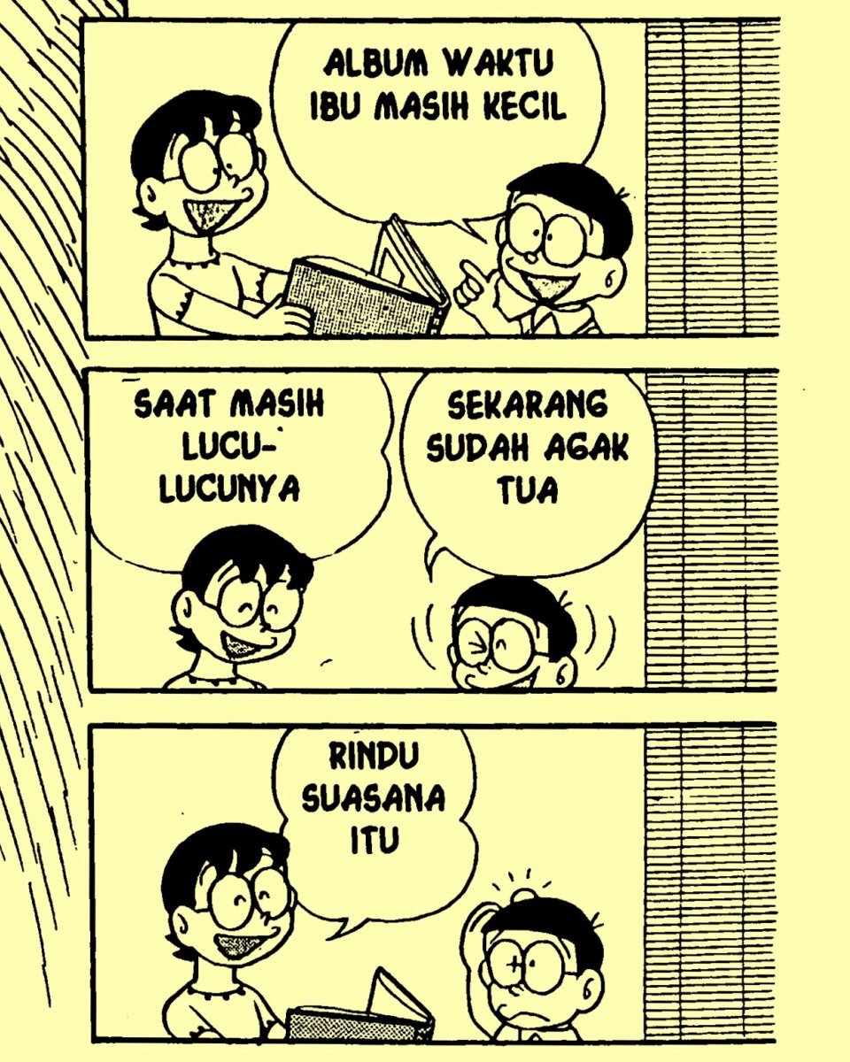 Cara yang salah menanggapi orang tua yang tengah bernostalgia. (Vol. 7, 1975/#DoraemonHariIni Oktober 2014)