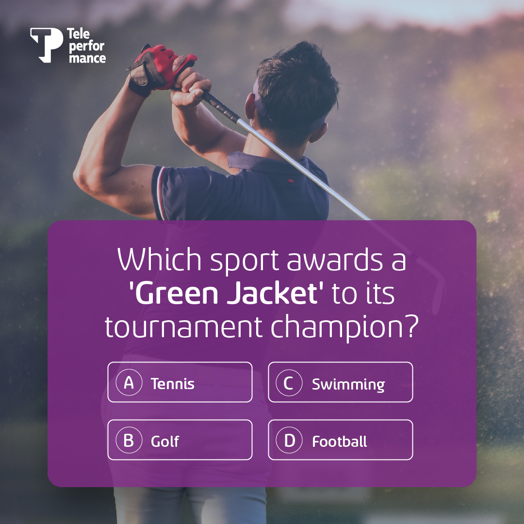 This prestigious event is held annually at the Augusta National Golf Club.

Can you tell the right answer? Comment now!

#SportsTrivia #Question #TPIndia #Tournamenmt