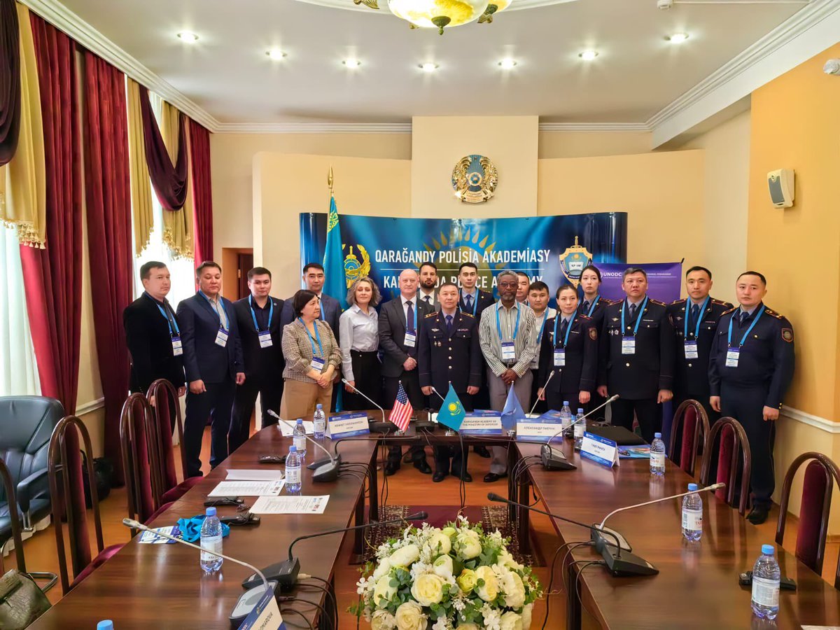 Alex (@alexpiecyk) on Twitter photo Trained Kazakh analysts and investigators at the <a href="/Kpolice_academy/">Karaganda Police Akademy</a> in #Karaganda 🇰🇿 on <a href="/INCB_GRIDS/">INCB GRIDS</a> approach to online monitoring and #OSINT & #OPSEC fundamentals to investigate and combat the sale of #NPS & #opioids being sold online. Thank you to <a href="/StateINL/">US Dept of State INL</a> for the support 👏🏼 Trained Kazakh analysts and investigators at the <a href="/Kpolice_academy/">Karaganda Police Akademy</a> in #Karaganda 🇰🇿 on <a href="/INCB_GRIDS/">INCB GRIDS</a> approach to online monitoring and #OSINT & #OPSEC fundamentals to investigate and combat the sale of #NPS & #opioids being sold online. Thank you to <a href="/StateINL/">US Dept of State INL</a> for the support 👏🏼