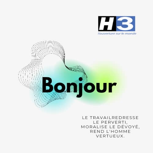 🔵  Ceux qui choisissent délibérément de ne pas travailler subissent l'opprobre de leurs contemporains.

Bon Mardi🕺💃💪

#Travail #h3radio #h3tv #mardimatin #MardiMotivation 

Horizon 3 , disponible sur les bouquets : Creolink- Canal 308,
Swecom - Canal 192 ,sur Amos - Canal 265