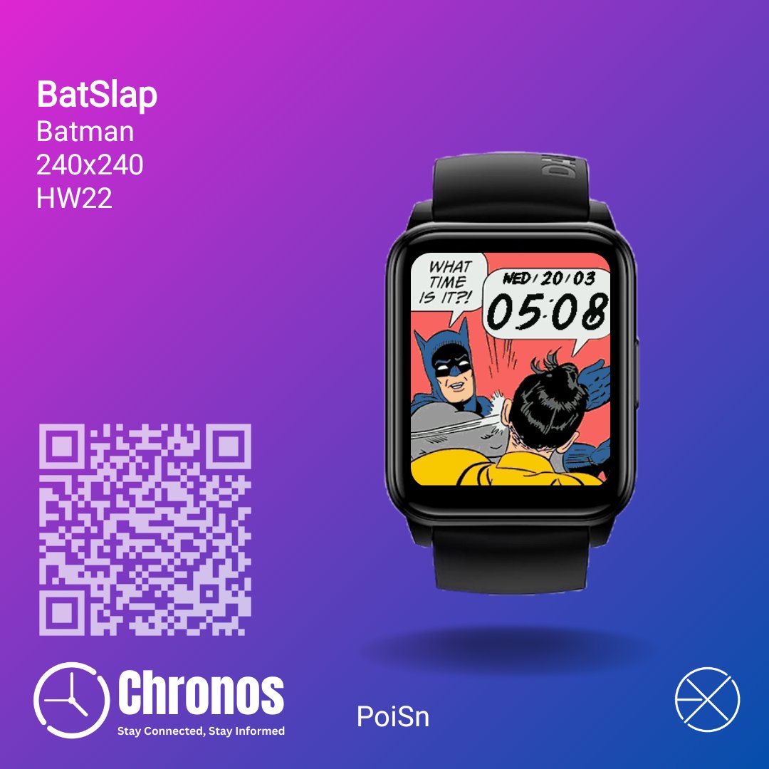 BatSlap Batman chronos.ke/dials?share=0c… @chronos_app #chronos #HW22